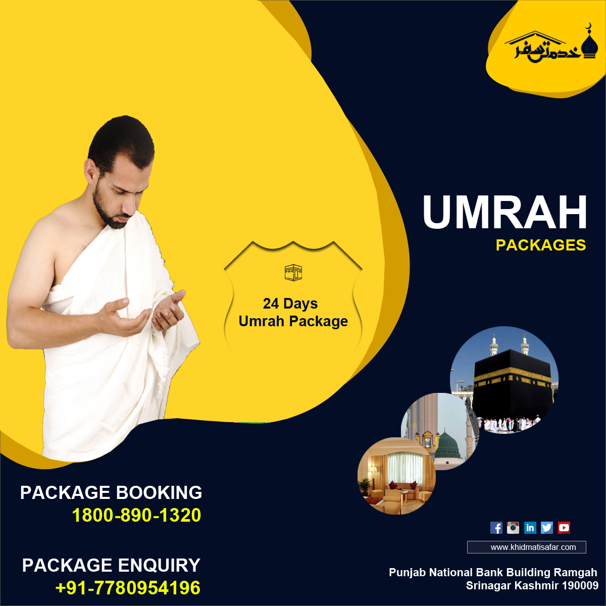 24 days Umrah Package