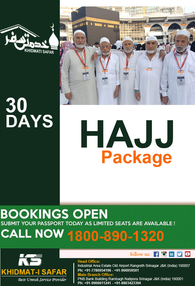 30 days Hajj Package